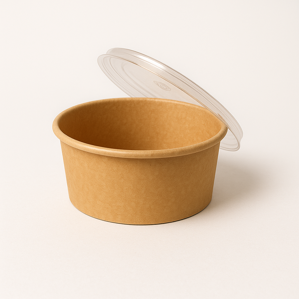 Kraft Round Salad Bowl