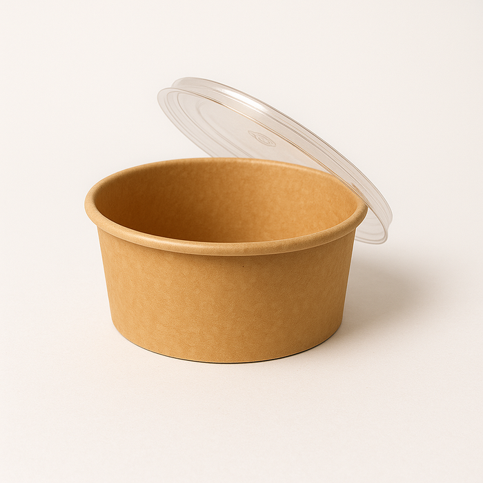 Kraft Round Salad Bowl