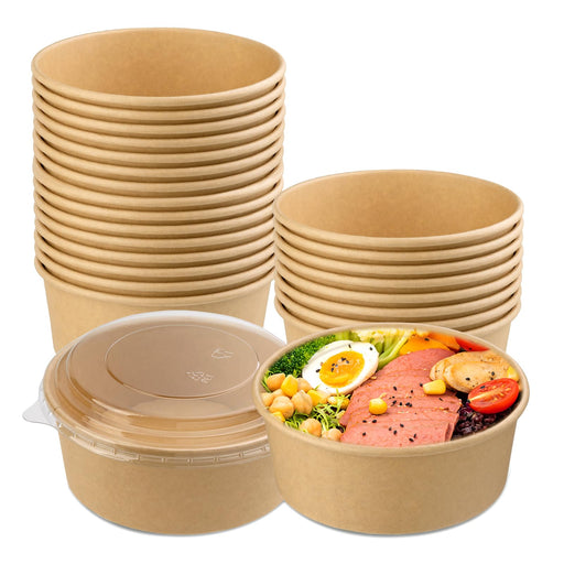 Saladbowl Kraft Round