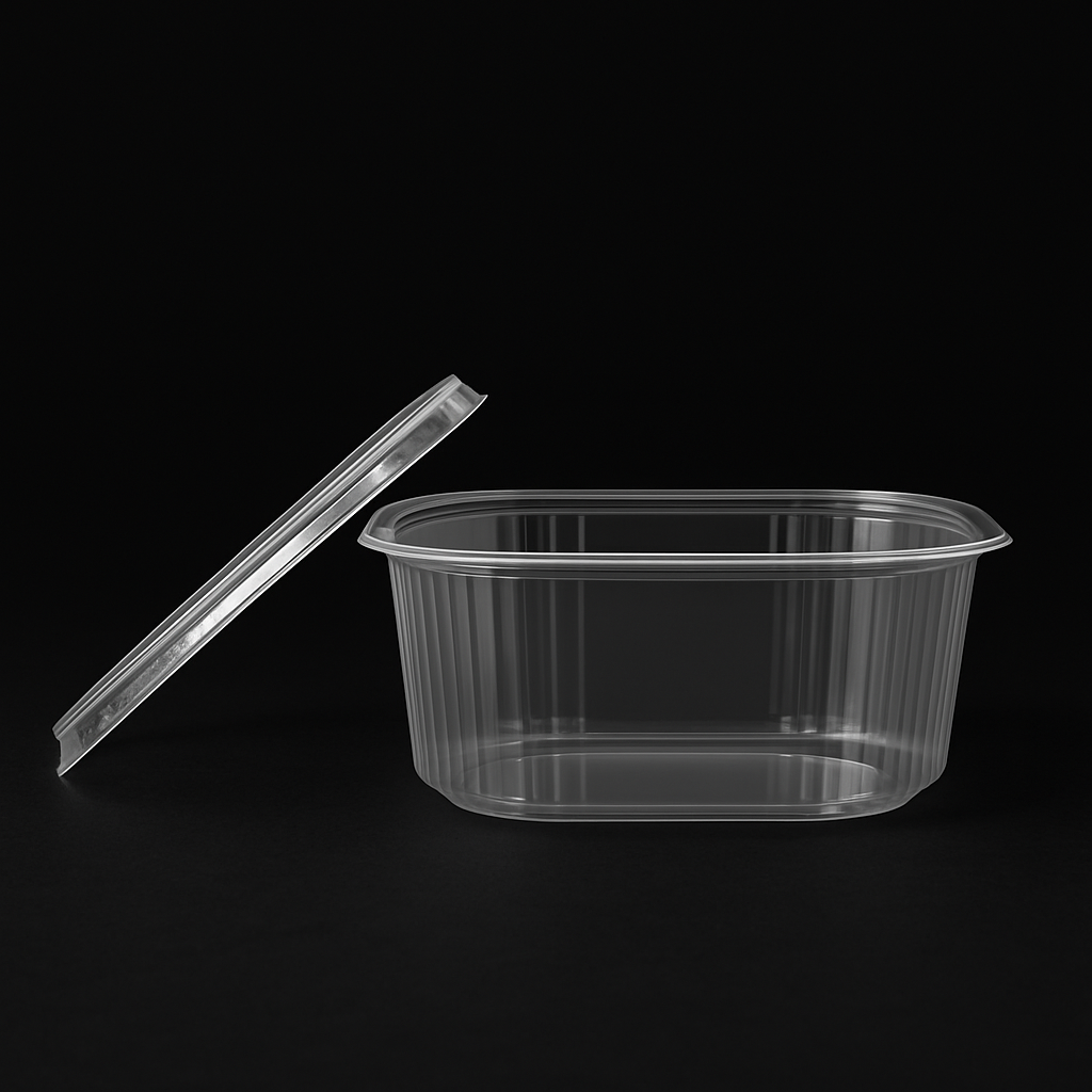 Saladbox Rectangle - Lot de 100 pièces